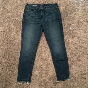 NYDJ AMI skinny legging raw hem